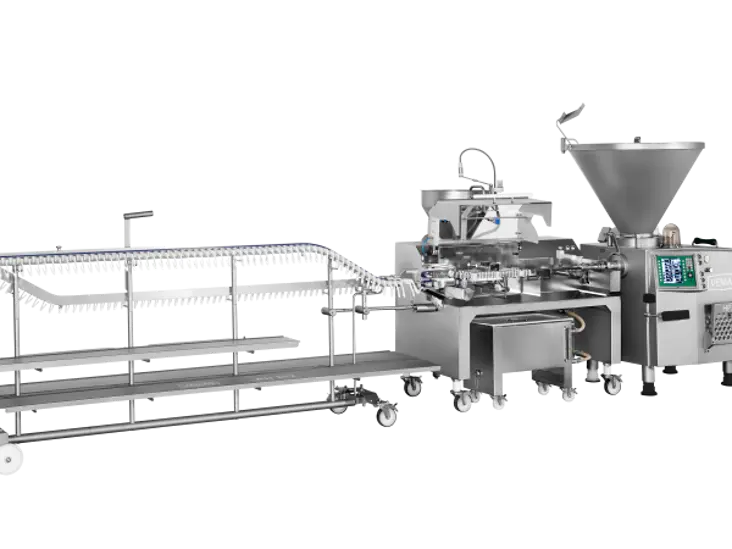 Vemag Alginate Line CC215 | Pølseproduktionsudstyr til alginattarm | | Pølsestopper og pølsesprøjte til fødevareindustrien | Nemco