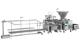 Vemag Alginate Line CC215 | Pølseproduktionsudstyr til alginattarm | | Pølsestopper og pølsesprøjte til fødevareindustrien | Nemco