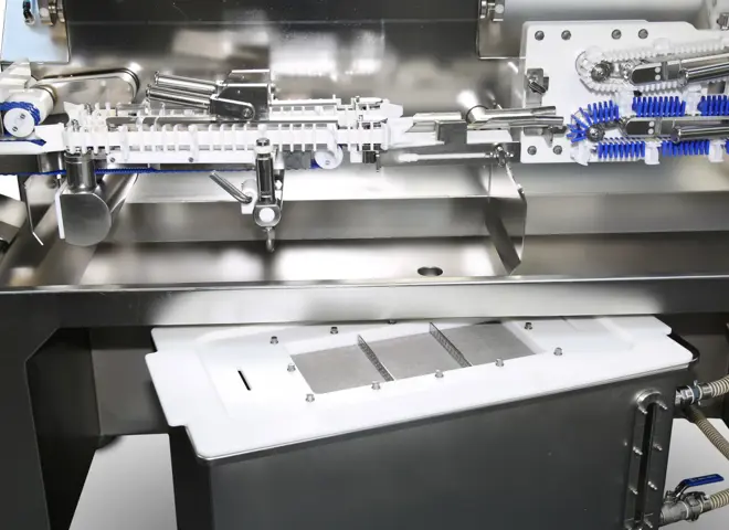 Vemag Alginate Line CC215 | Pølseproduktionsudstyr til alginattarm | | Pølsestopper og pølsesprøjte til fødevareindustrien | Nemco